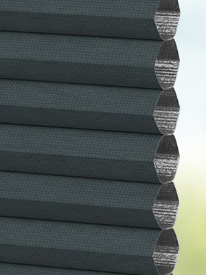 Stoff Plissee Ma&szlig;anfertigung DUETTE® Boggia Dark 3806