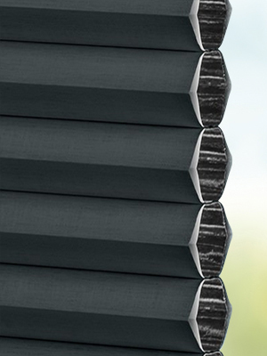 Stoff Plissee Ma&szlig;anfertigung DUETTE® Zimone Dark 3830