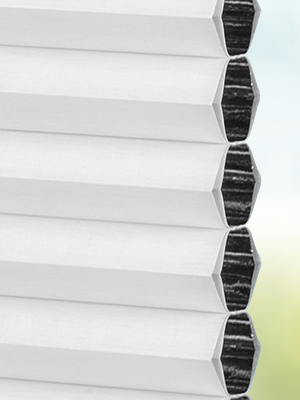 Stoff Plissee Ma&szlig;anfertigung DUETTE® Zimone Dark 3833