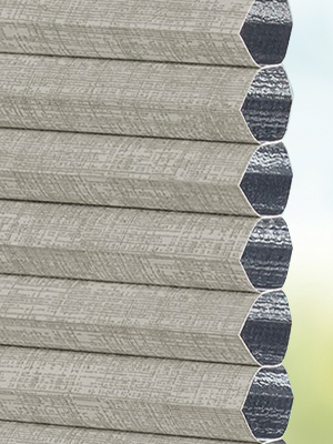 Stoff Plissee Ma&szlig;anfertigung DUETTE® Grantola Dark 3882