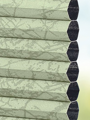 Stoff Plissee Ma&szlig;anfertigung DUETTE® Robbio Dark 3894