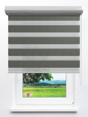 Stoff Rollo Ma&szlig;anfertigung Simply Doppelrollo Münster 30272