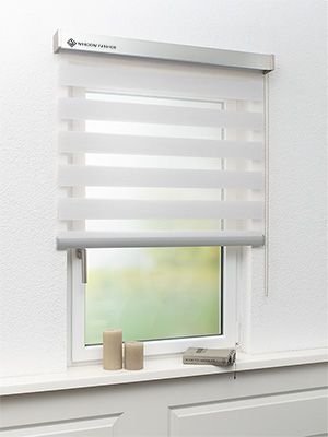 Stoff Rollo Ma&szlig;anfertigung Doppelrollo Puebla 71017