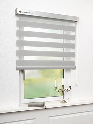 Stoff Rollo Ma&szlig;anfertigung Doppelrollo Denver 37042