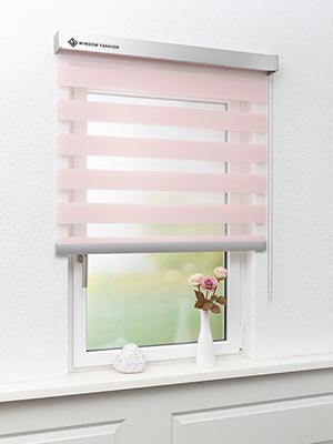 Stoff Rollo Ma&szlig;anfertigung Doppelrollo Denver 55014